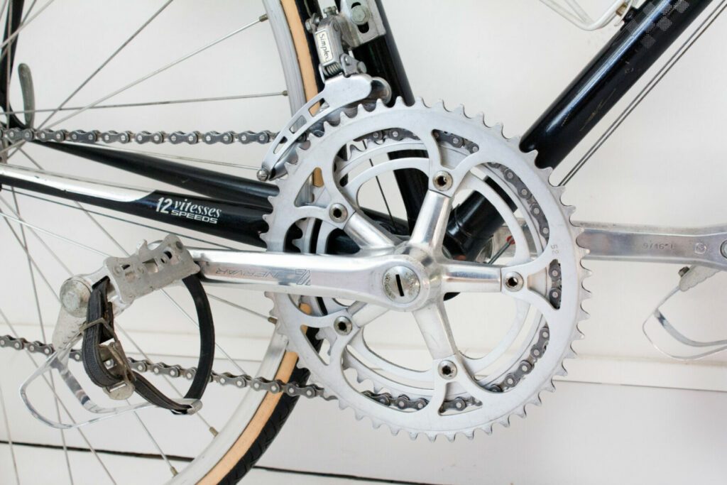 Pédalier Nervar Sports Vintage Pour Vélo De Course Années 1950 - Acier Français