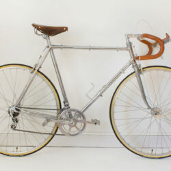 Vélo de course chrome